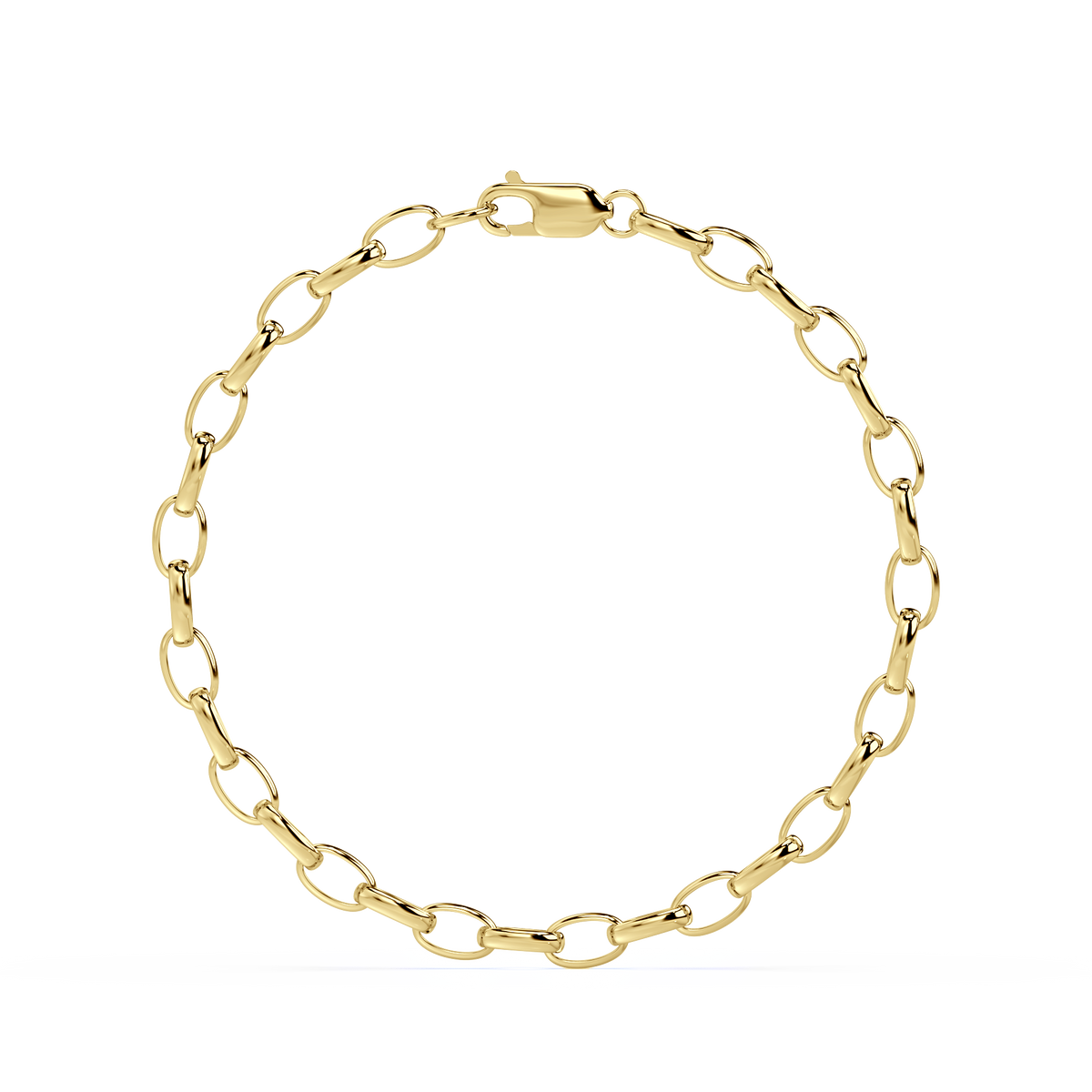 アクセサリー Oval Link bracelet AQUA Bloomingdale's Fine Collection Oval Link Bracelet in Sterling