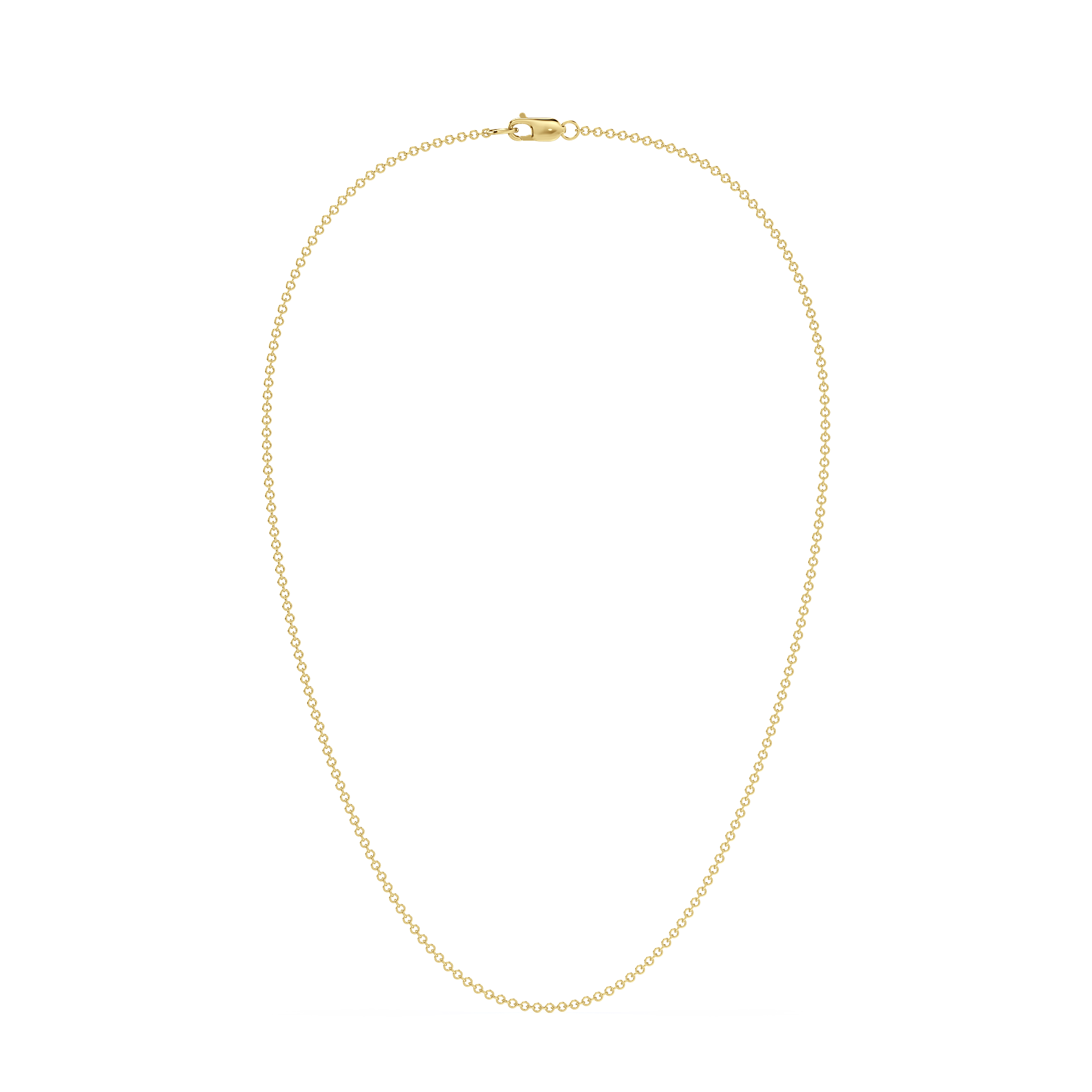 CABLE LINK CHAIN in 14k gold