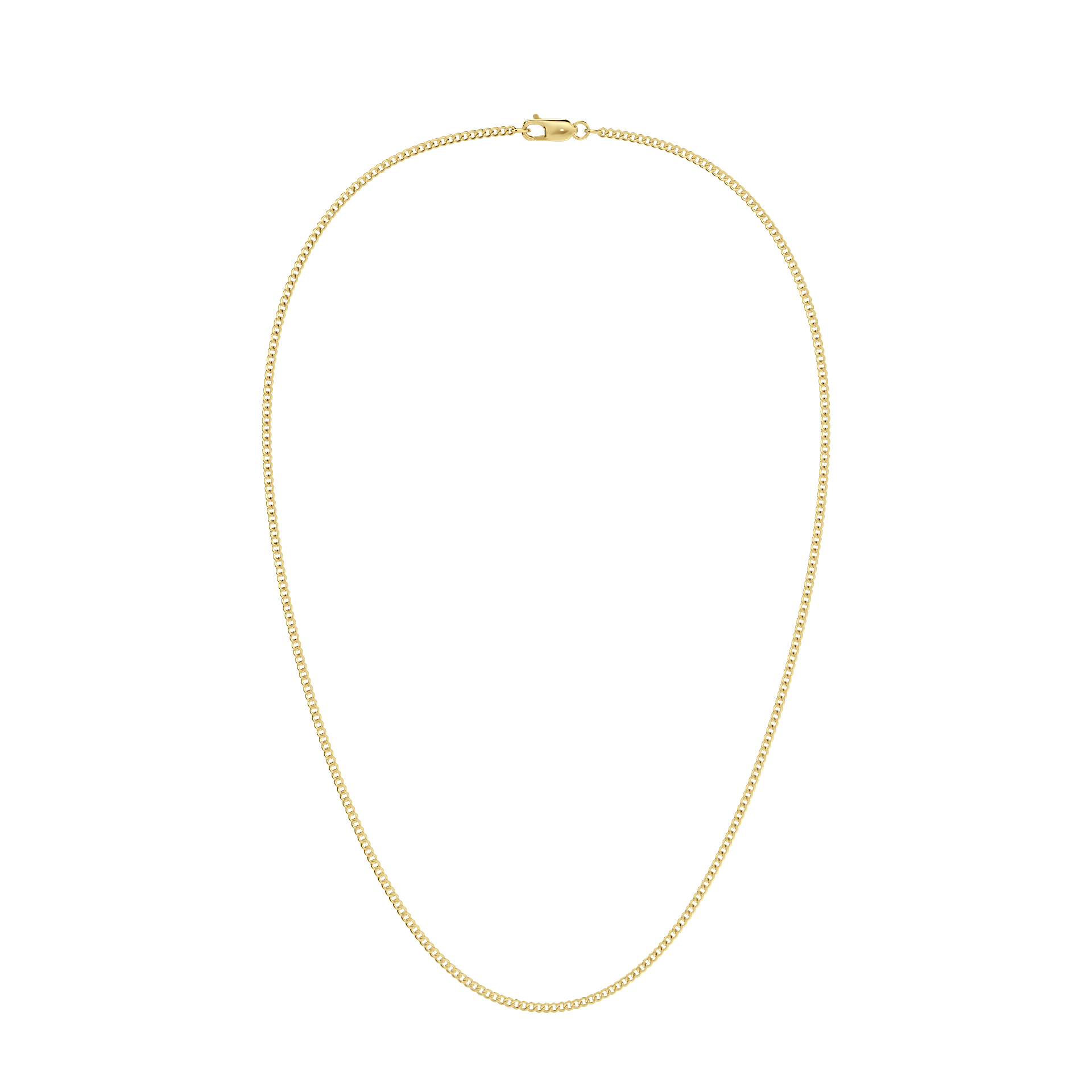 CURB LINK CHAIN in 14k gold