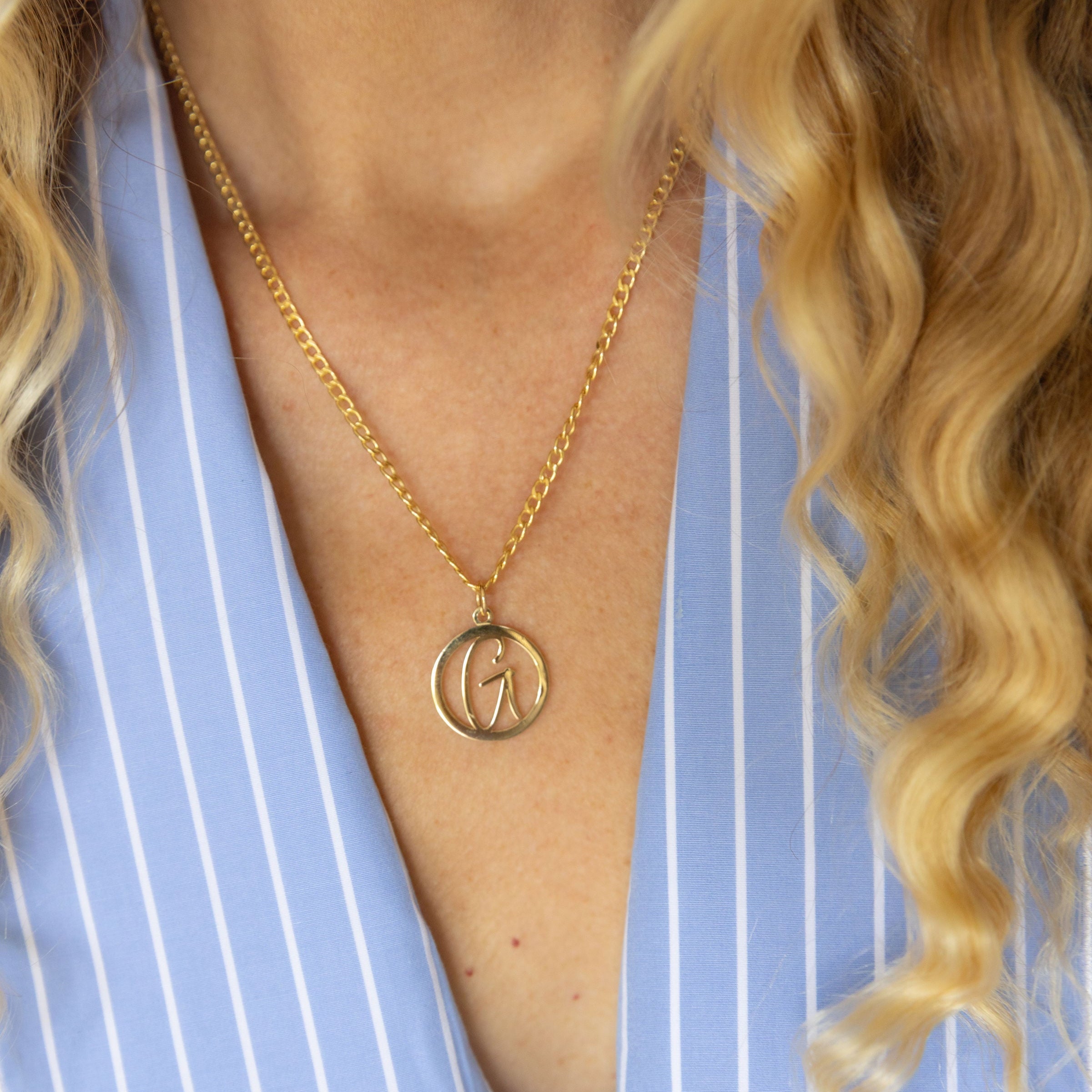 CURB LINK CHAIN in 14k gold